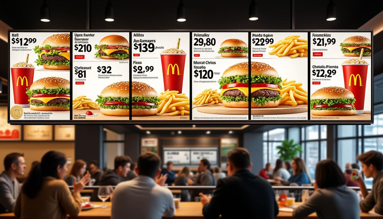 You are currently viewing Prix menu Signature : le prix des menus Signature McDo en détail