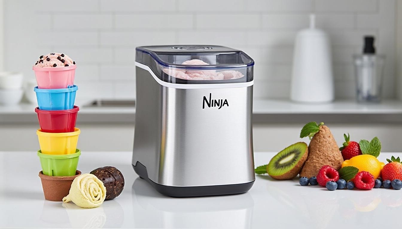 découvrez notre test du ninja swirl et réalisez facilement des glaces à l’italienne maison, aussi onctueuses et savoureuses que chez les meilleurs glaciers. un appareil innovant pour des desserts gourmands à volonté !