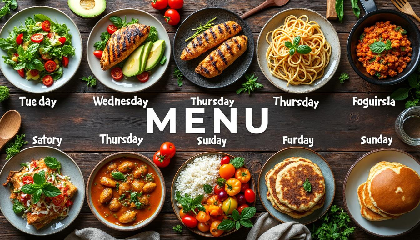 You are currently viewing Un menu savoureux pour la semaine du 4 au 10 août 2025 : conseils pratiques et inspirations culinaires