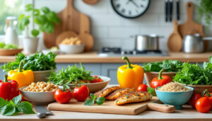 Lire la suite à propos de l’article Batch Cooking : 5 recettes simples pour des déjeuners de la semaine du 15 septembre, prêtes en seulement 60 minutes !