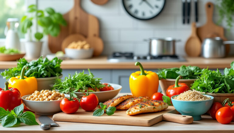 Lire la suite à propos de l’article Batch Cooking : 5 recettes simples pour des déjeuners de la semaine du 15 septembre, prêtes en seulement 60 minutes !