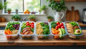 Lire la suite à propos de l’article Cinq recettes rapides à préparer à l’avance pour vos repas de la semaine du 1er au 7 septembre
