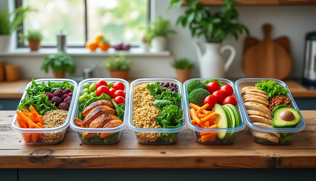 You are currently viewing Cinq recettes rapides à préparer à l’avance pour vos repas de la semaine du 1er au 7 septembre