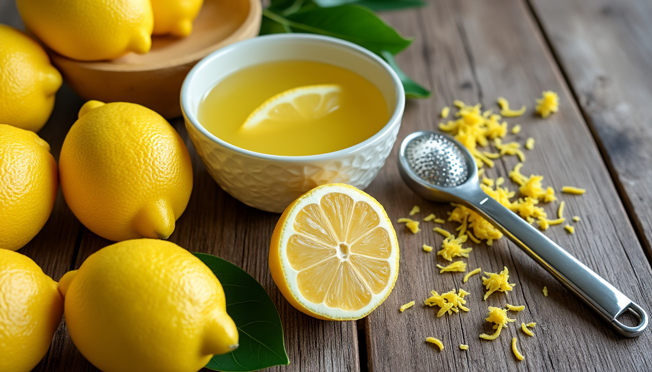 découvrez la quantité moyenne de jus que l'on peut extraire d'un citron, ainsi que des conseils pour en obtenir le maximum lors de vos préparations culinaires !