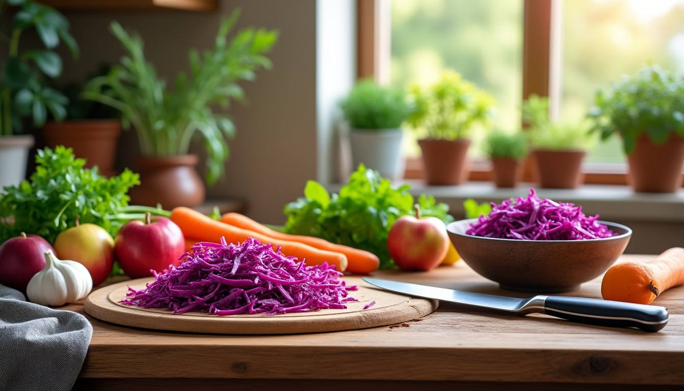 You are currently viewing Comment préparer facilement du chou rouge : astuces et recettes maison