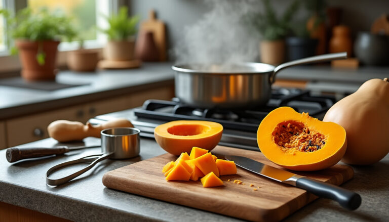 Lire la suite à propos de l’article Comment préparer facilement un butternut : étapes et astuces