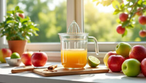 Lire la suite à propos de l’article Comment préparer facilement un jus de pomme maison délicieux
