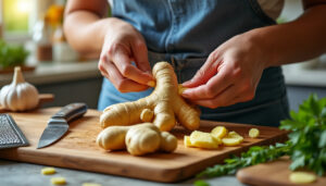 Lire la suite à propos de l’article Comment préparer le gingembre facilement en cuisine ?