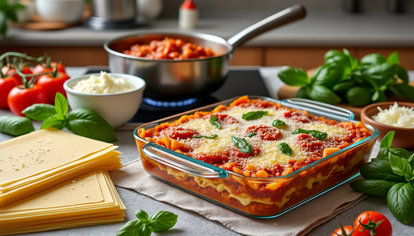 You are currently viewing Comment réussir des lasagnes maison étape par étape