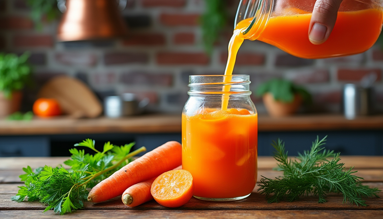 découvrez nos astuces simples et étapes clés pour préparer un délicieux jus de carotte maison, riche en vitamines et saveurs. réussissez votre boisson santé en toute facilité !