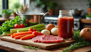 Lire la suite à propos de l’article Découvrez comment préparer un jus de viande sans utiliser de viande