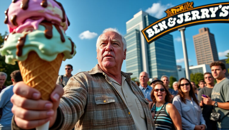 Lire la suite à propos de l’article Démission choc chez Ben & Jerry’s : Jerry Froston dénonce la censure de sa maison-mère