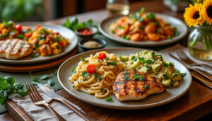 Lire la suite à propos de l’article Inspiration repas de la semaine 38 : des idées simples pour des dîners savoureux (15 au 21 septembre 2025