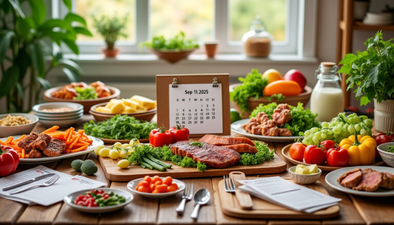 Lire la suite à propos de l’article Planifiez vos repas : nos savoureuses recettes pour la semaine du 8 au 12 septembre 2025