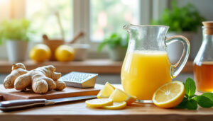 Lire la suite à propos de l’article Réaliser facilement un jus de gingembre maison : étapes et conseils