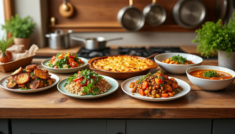 Lire la suite à propos de l’article Batch Cooking du 29 septembre au 3 octobre : 5 délicieuses recettes de dîner prêtes en seulement 1 heure !