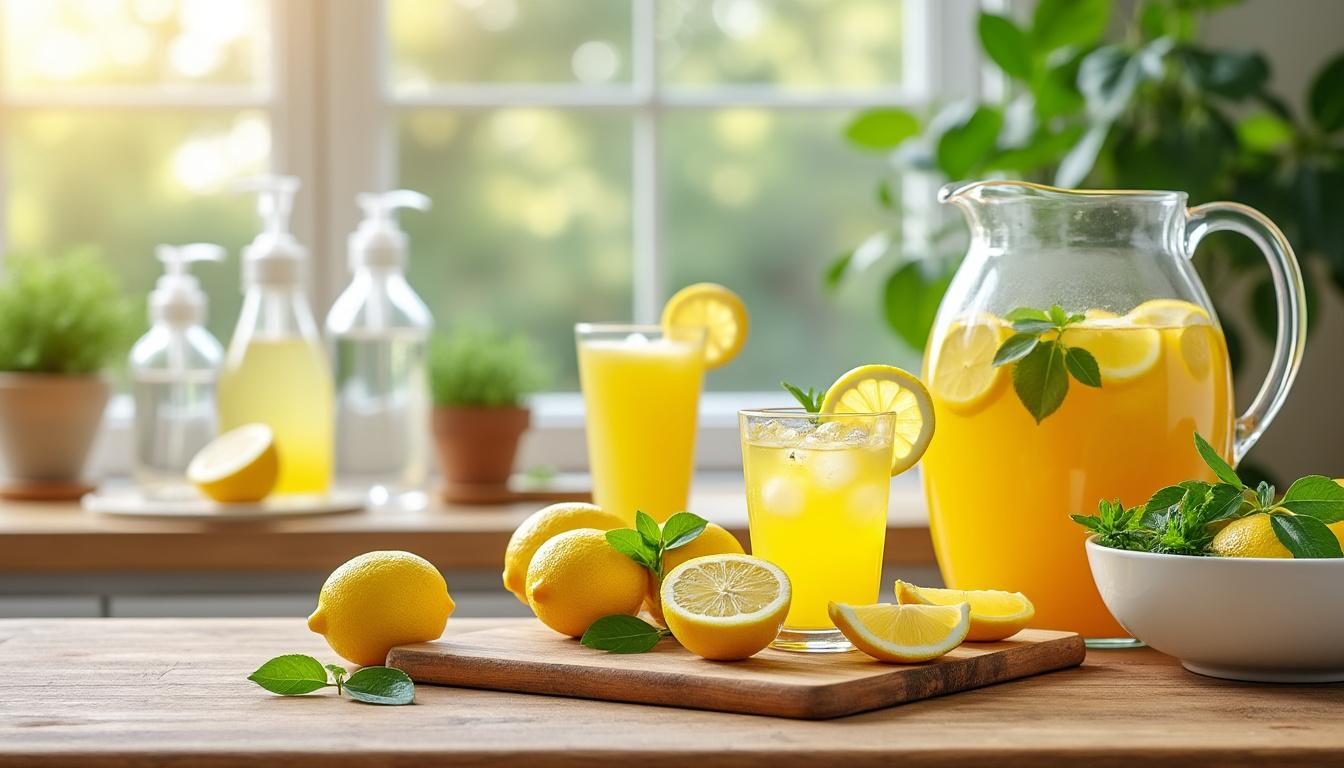 You are currently viewing Idées astucieuses pour utiliser le jus de citron au quotidien