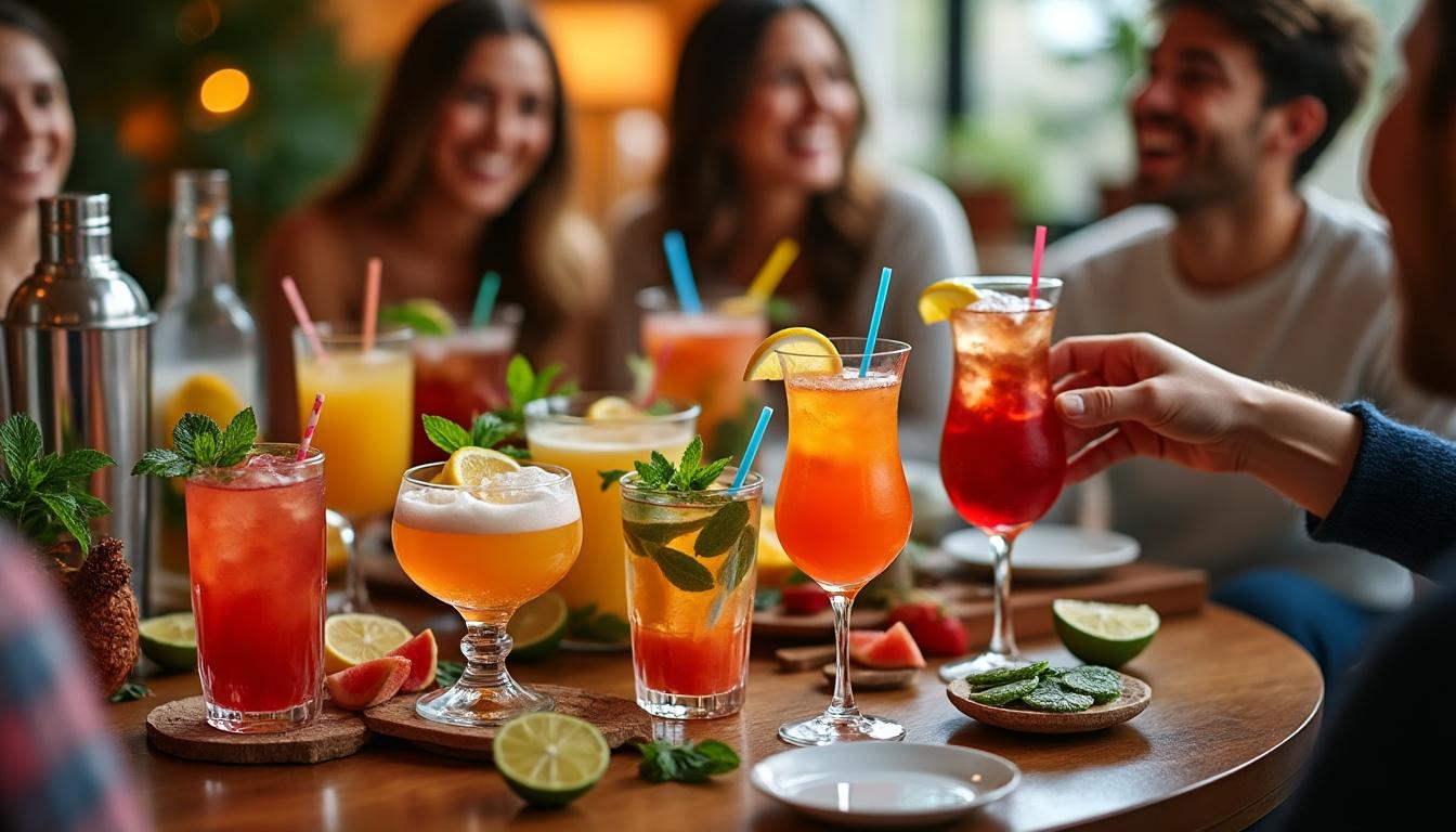 You are currently viewing Les cocktails maison pour des soirées réussies (et des moments inoubliables)