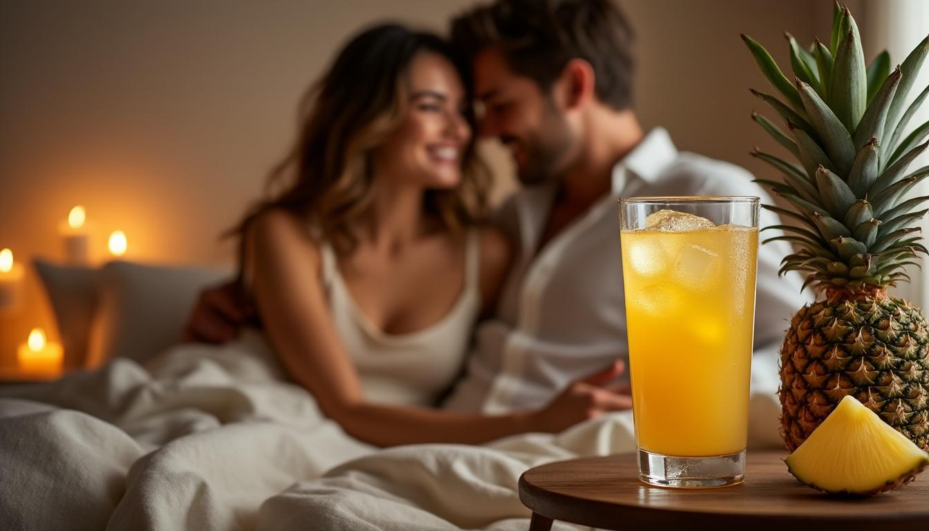 You are currently viewing Pourquoi boire du jus d’ananas avant de faire l’amour peut améliorer l’expérience chez la femme
