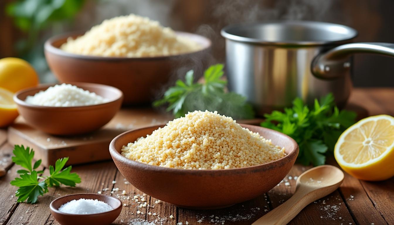 You are currently viewing Préparer la semoule de couscous : astuces et étapes faciles