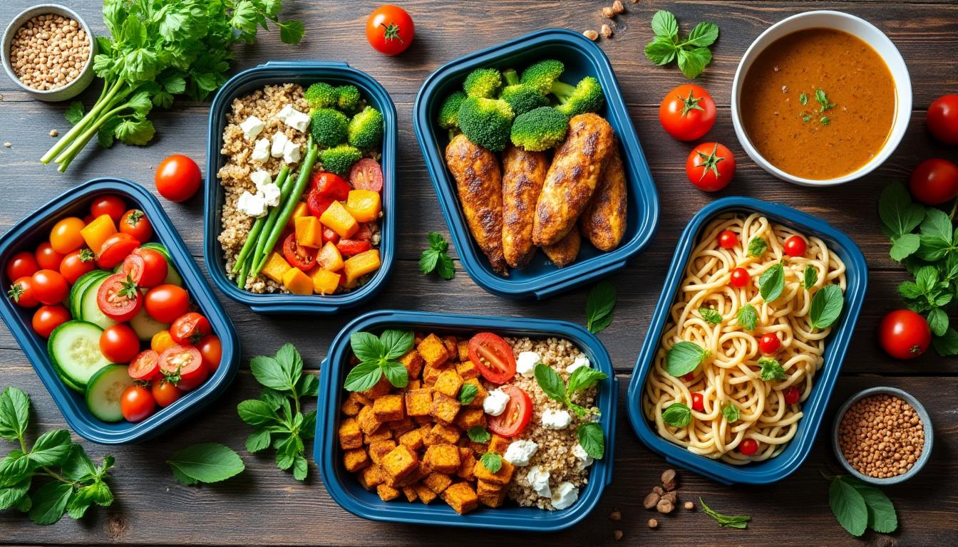 You are currently viewing Cinq recettes rapides et pratiques à préparer en avance pour vos déjeuners de la semaine du 3 au 9 novembre