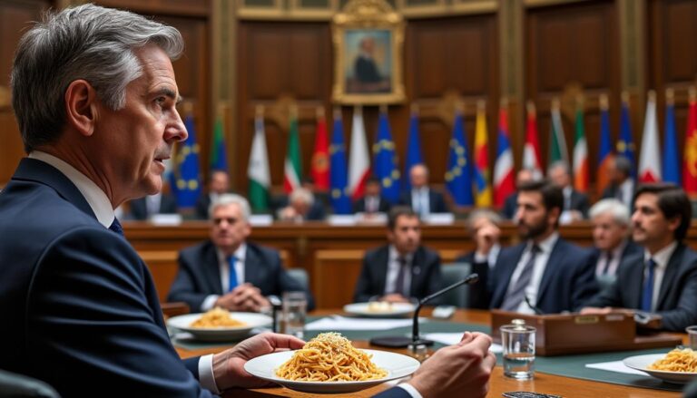 Lire la suite à propos de l’article Crème dans la carbonara ? Une sauce Delhaize déclenche la controverse au Parlement Européen et suscite une enquête ministérielle en Italie