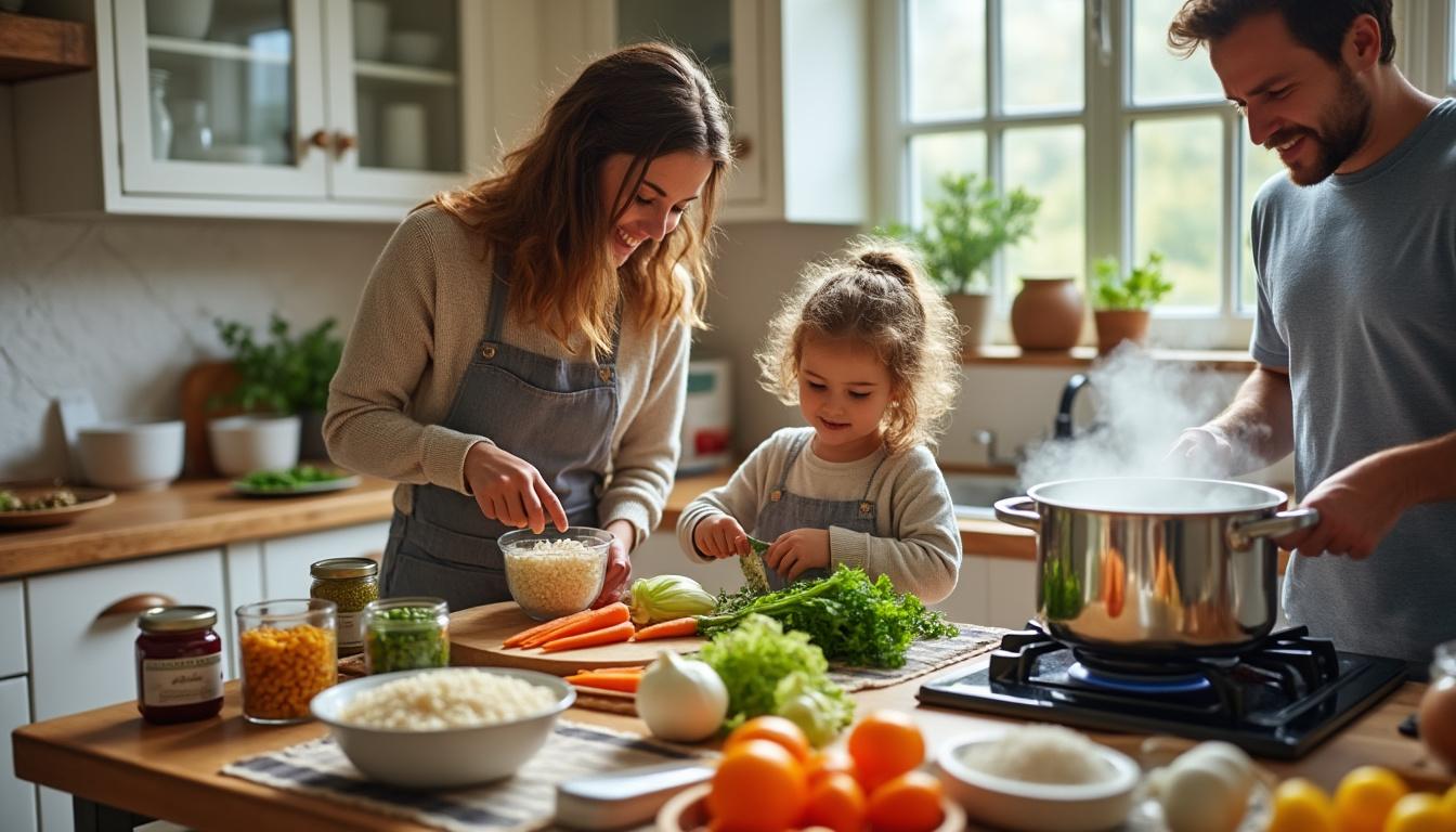 découvrez un menu économique et équilibré pour toute la famille du 1er au 5 décembre 2025, avec des ingrédients clés simples et savoureux pour des repas faciles à préparer.