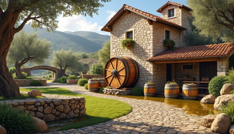 Lire la suite à propos de l’article Vaucluse : Le Moulin du Débat, accessible à tous, produit sans relâche sa précieuse huile d’olive !