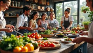 Lire la suite à propos de l’article « Ici, on cuisine tous les mois ! » : Les ateliers gourmands de Chantale Le Bras séduisent de Landeleau jusqu’en Chine [Vidéo