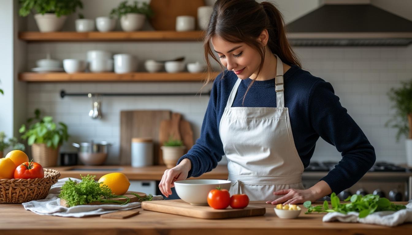 découvrez l'art de cuisiner pour soi et savourez chaque instant en solo avec des recettes simples, gourmandes et pleines de créativité.