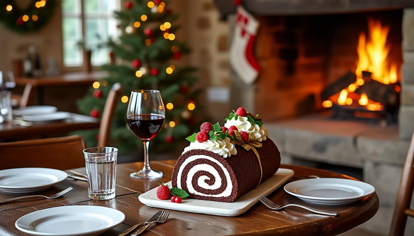 découvrez les quatre bûches glacées originales et savoureuses de papamorse à yssingeaux, parfaites pour célébrer le nouvel an avec gourmandise et fraîcheur.