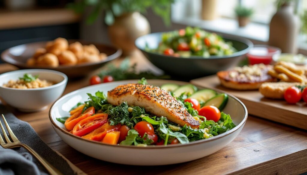 découvrez des idées gourmandes et équilibrées pour vos dîners chaque soir de la semaine du 1er décembre, alliant saveurs et bien-être.