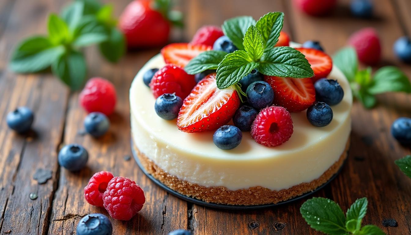 découvrez notre cheesecake ultra simple à deux ingrédients qui fait le buzz sur les réseaux sociaux. mérite-t-il vraiment toute cette popularité ? notre article vous livre tout !