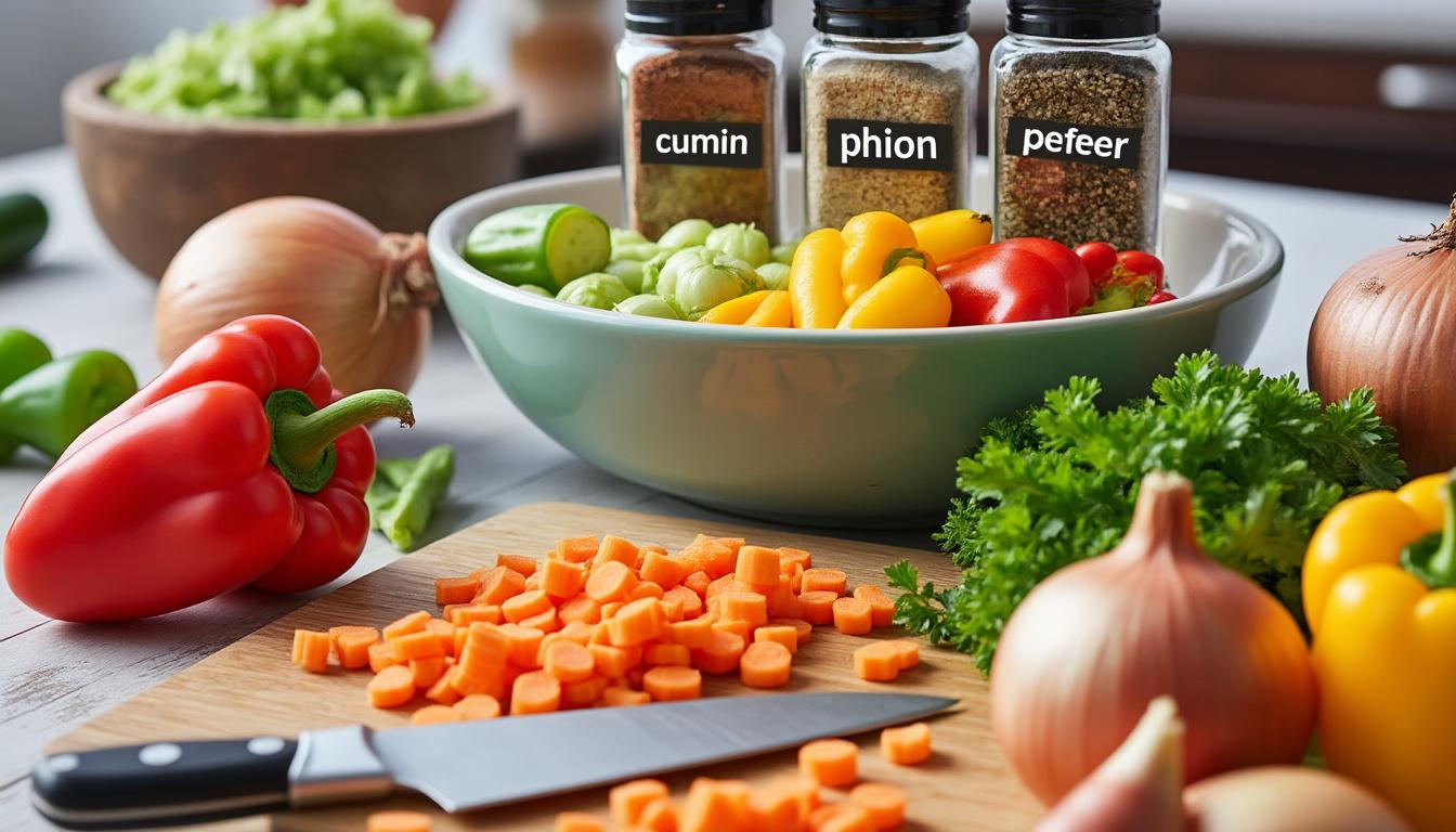 découvrez notre plan batch cooking du 26 au 30 janvier avec 10 dîners rapides et savoureux à préparer en seulement 1 heure pour gagner du temps toute la semaine.