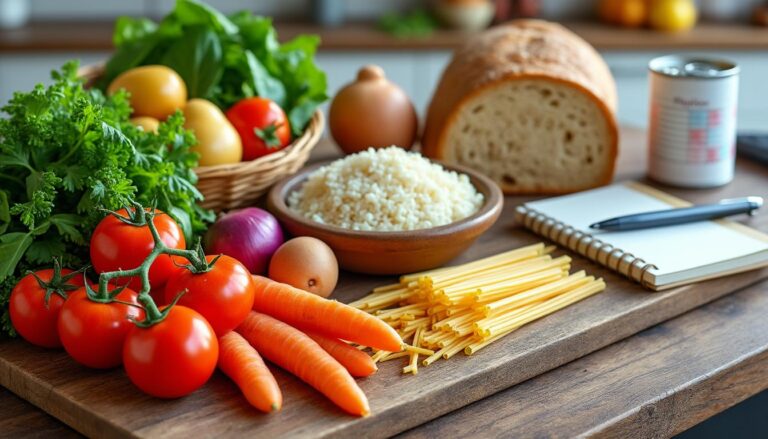 Lire la suite à propos de l’article Repas économiques pour étudiants : ingrédients essentiels pour la semaine du 12 au 16 janvier 2026