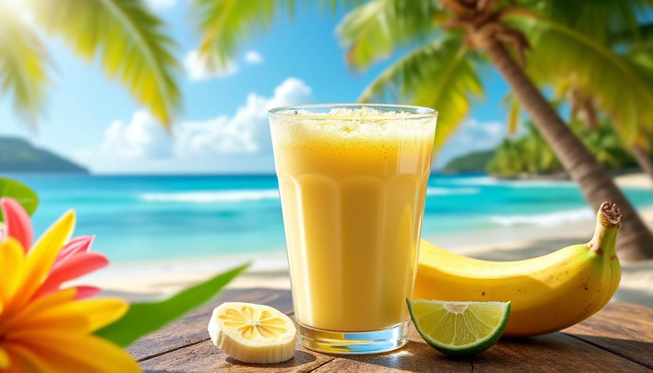 découvrez comment préparer facilement un délicieux jus de banane maison avec notre guide simple et rapide. profitez d'une boisson saine et savoureuse en quelques étapes.