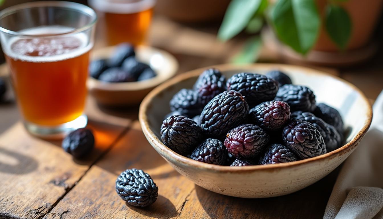 découvrez comment préparer facilement un délicieux jus de pruneaux maison avec notre guide simple et rapide, parfait pour profiter pleinement de ses bienfaits naturels.