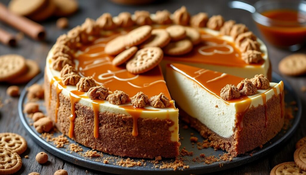 découvrez notre recette facile et rapide pour préparer un cheesecake spéculoos fondant et gourmand, parfait pour régaler vos papilles à chaque bouchée.