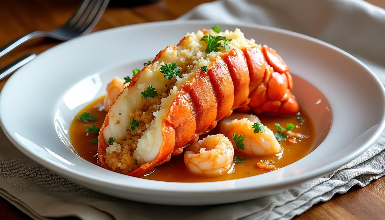 découvrez notre recette revisitée du homard thermidor, un délice classique sublimé pour un repas raffiné et gourmand.