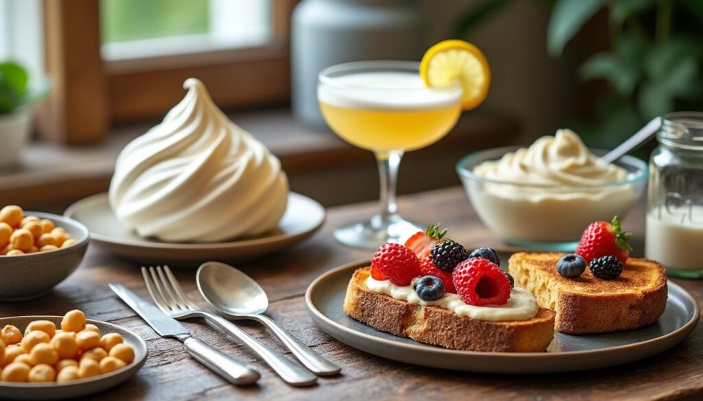 découvrez des idées originales pour intégrer le jus de pois chiche dans vos recettes et sublimer vos plats avec cet ingrédient surprenant et polyvalent.