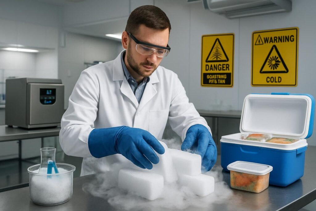 découvrez les usages variés de la glace carbonique et les précautions essentielles à prendre pour une utilisation sûre et efficace.