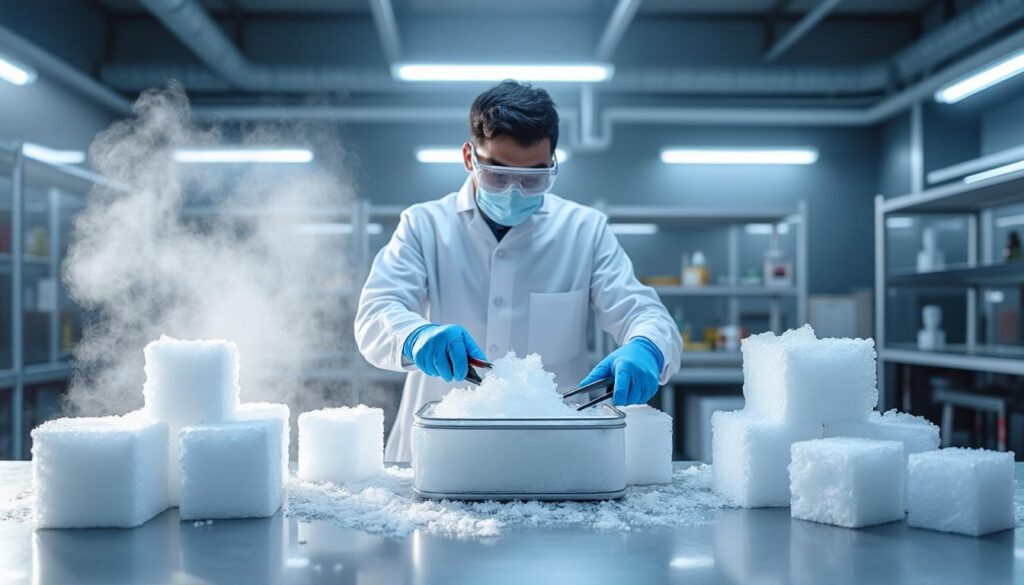 découvrez les usages variés de la glace carbonique ainsi que les précautions essentielles à prendre pour une manipulation sûre et efficace.