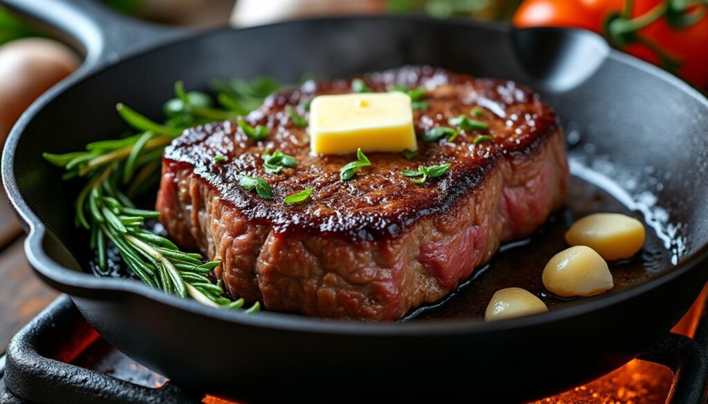 découvrez nos astuces pour réussir la cuisson parfaite et savoureuse de la côte de bœuf à la poêle, étape par étape.