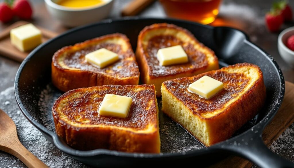 découvrez nos astuces simples pour réussir un pain perdu à la poêle avec une texture dorée et moelleuse à souhait, parfaite pour un délicieux petit-déjeuner ou goûter.