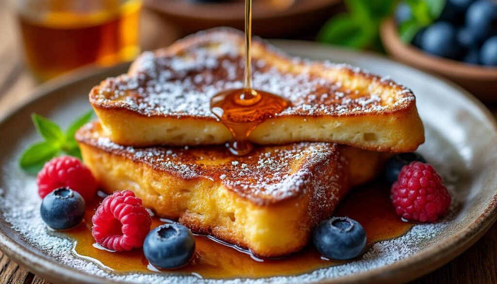 découvrez notre recette simple de pain perdu au four pour un dessert croustillant à l'extérieur et fondant à l'intérieur, parfait pour régaler toute la famille.
