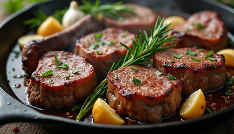 Lire la suite à propos de l’article Tranches de gigot à la poêle : le secret d’une cuisson tendre et savoureuse