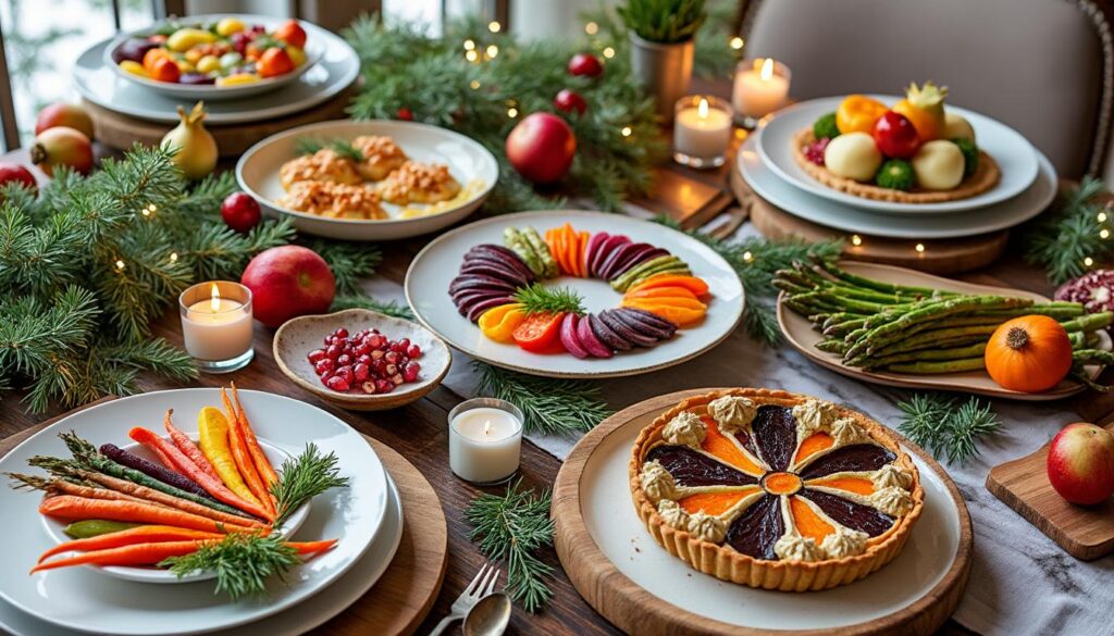 découvrez des idées originales d'accompagnements de légumes pour sublimer vos repas festifs et impressionner vos invités lors de vos fêtes.