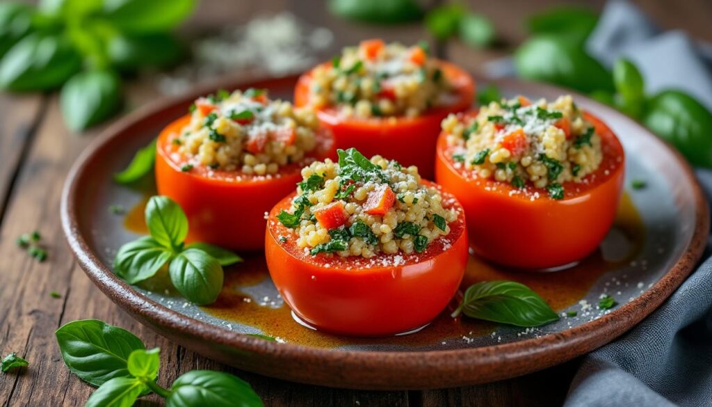 découvrez nos astuces pour réussir des tomates farcies au four savoureuses et légères, parfaites pour un repas gourmand et équilibré.
