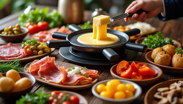 Lire la suite à propos de l’article Accompagnement raclette : quelles garnitures pour sublimer votre repas ?