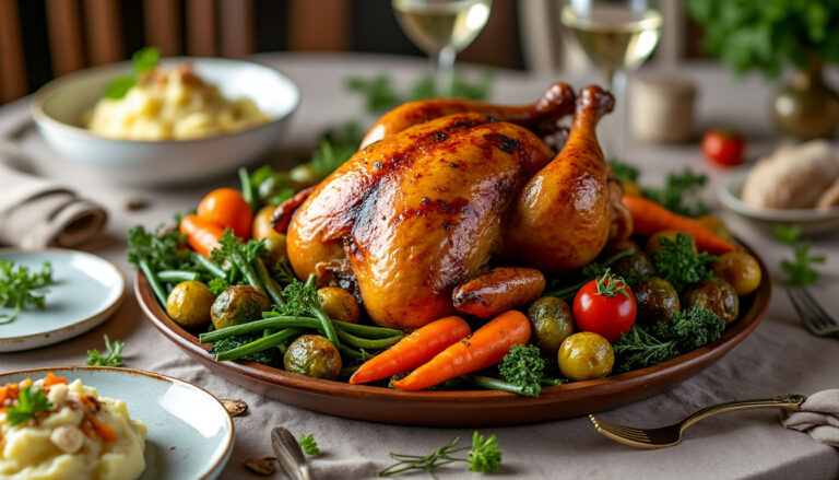 Lire la suite à propos de l’article Légumes d&rsquo;accompagnement avec chapon : nos idées pour sublimer votre repas festif